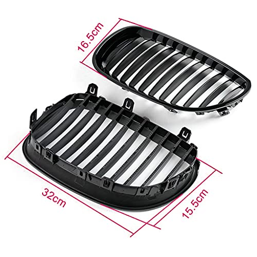Grille de calandre sport double barre pour BMW E60 E61 03-09 - 2