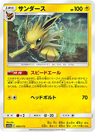 Amazon.co.jp: 【ミラー仕様】ポケモンカードゲーム SM12a 042/173
