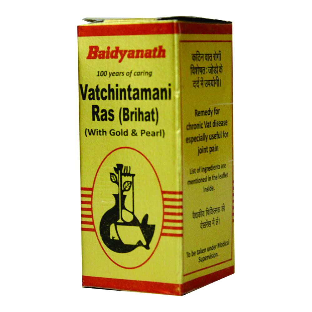 See full amazon price history chart for Baidyanath Asli Ayurved Asli Ayurved Vatchintamani Ras (Brihat) With Gold | For Joint Pain - 30 Tablets Baidyanath Asli Ayurved Asli Ayurved Vatchintamani Ras (Brihat) With Gold | For Joint Pain - 30 Tablets (B097J2JVM7) Amazon Price History, Amazon Price Tracker