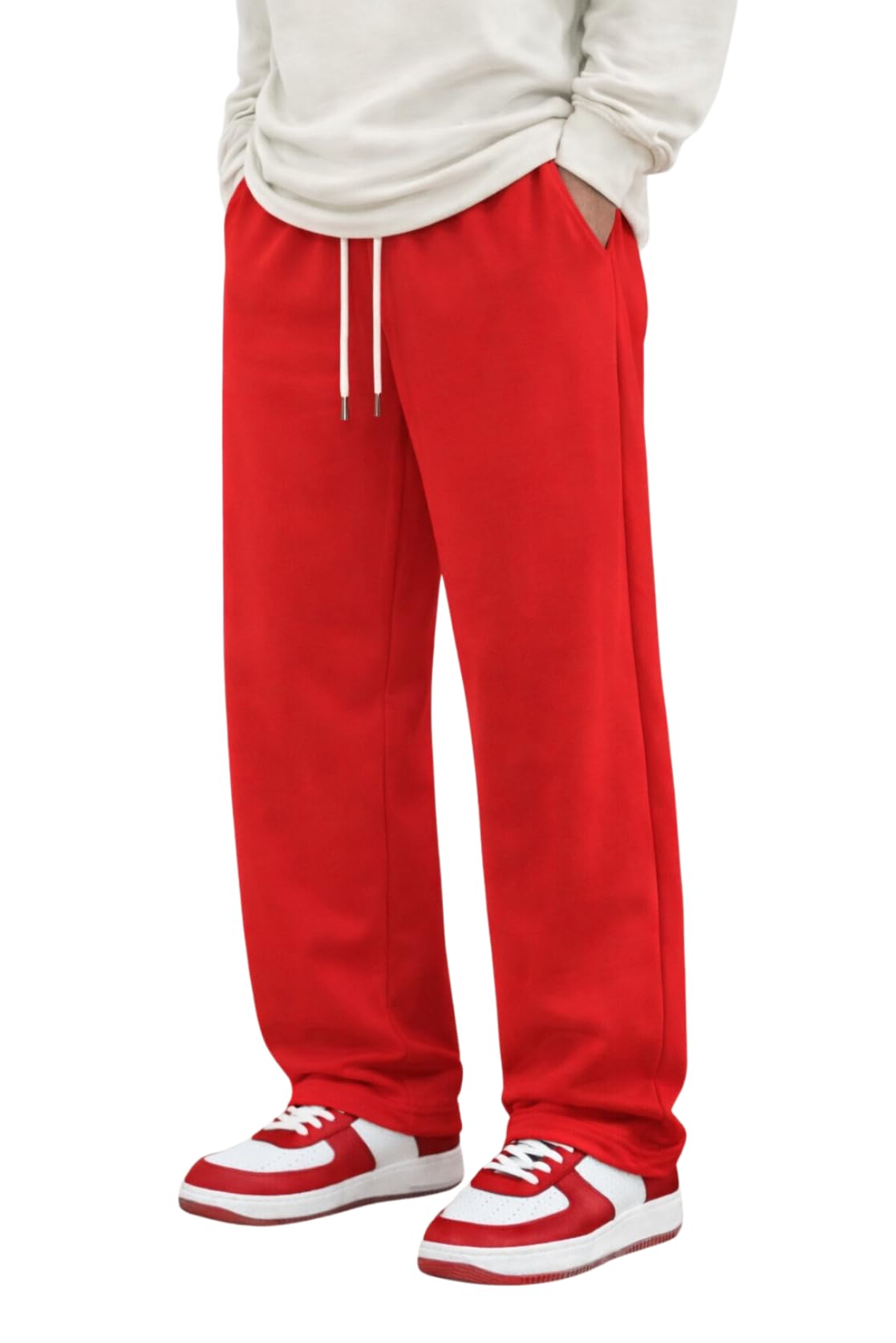 rockwell Men’s Baggy Sweatpants | Cotton Terry Relaxed Fit Joggers for Men | Oversized Streetwear Track Pants | Casual Gym & Everyday Wear| 013-picture-36