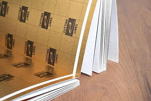 EGGER Laminat Unterlagsmatte Silenzio Duo 1,5mm Trittschalldämmung für Designboden 10m² Laminatunterlage