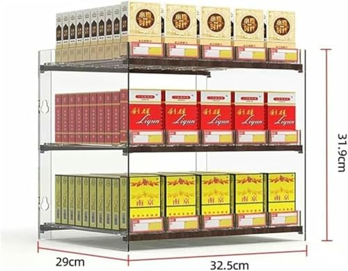 Cadre mural pour boîte à cigarettes étanche pour ranger le comptoir - 2