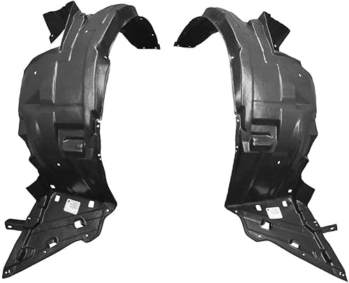 Miniatura 2 de Parts N Go Juego de forro de guardabarros con clips para CR-Z 2011-2016 para el lado delantero del conductor y del pasajero izquierdo derecho