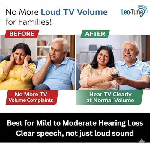 Image of 311 PRO Hearing Aid Machine for Old Age (2 Units) | Noise Cancellation | Ear Machine | Charging Case | Volume Control | Easy to Use | Top Brand | Trusted by 5000+ Users | With Warranty