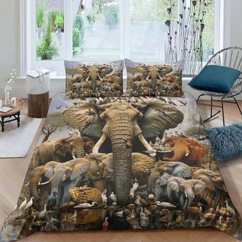 Housse de couette enfant imprimé microfibre literie king 220x240