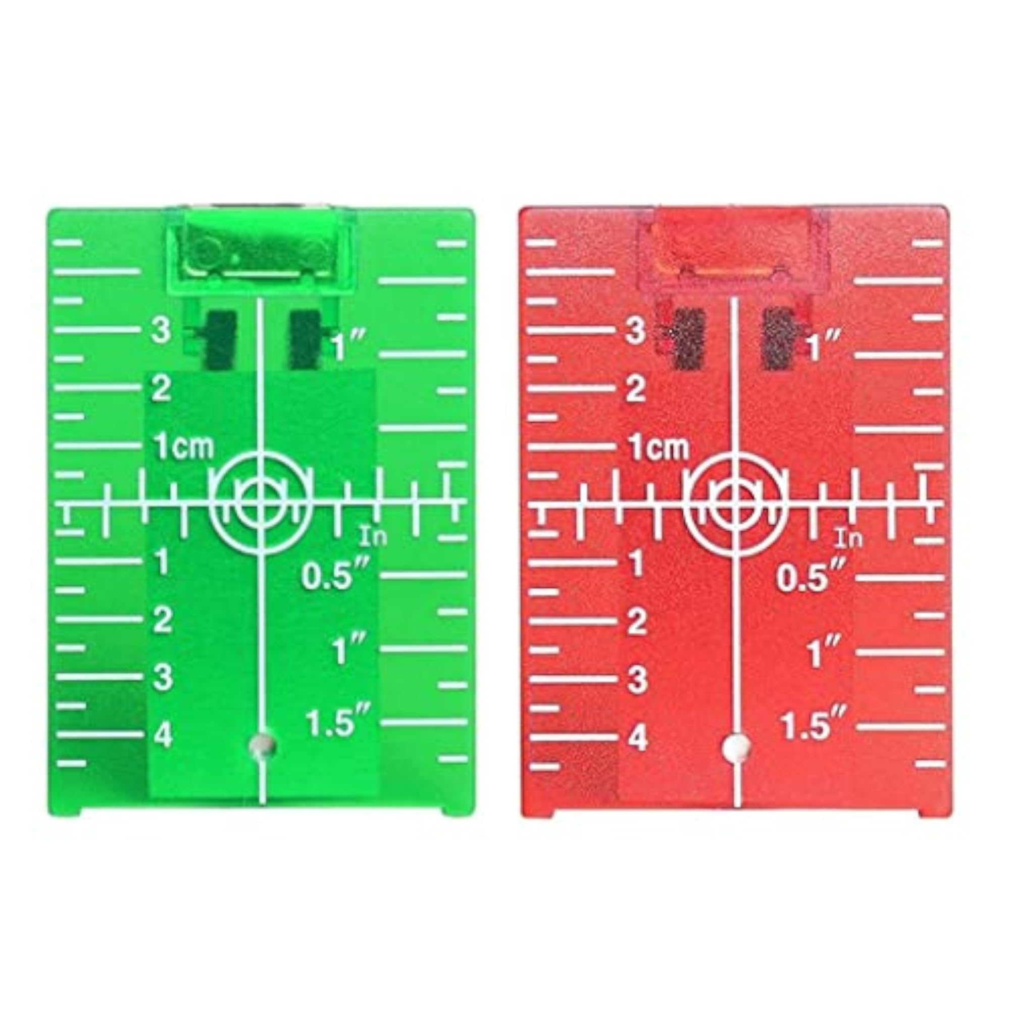 Magnetic Floor Laser Target Plate Card with Stand
