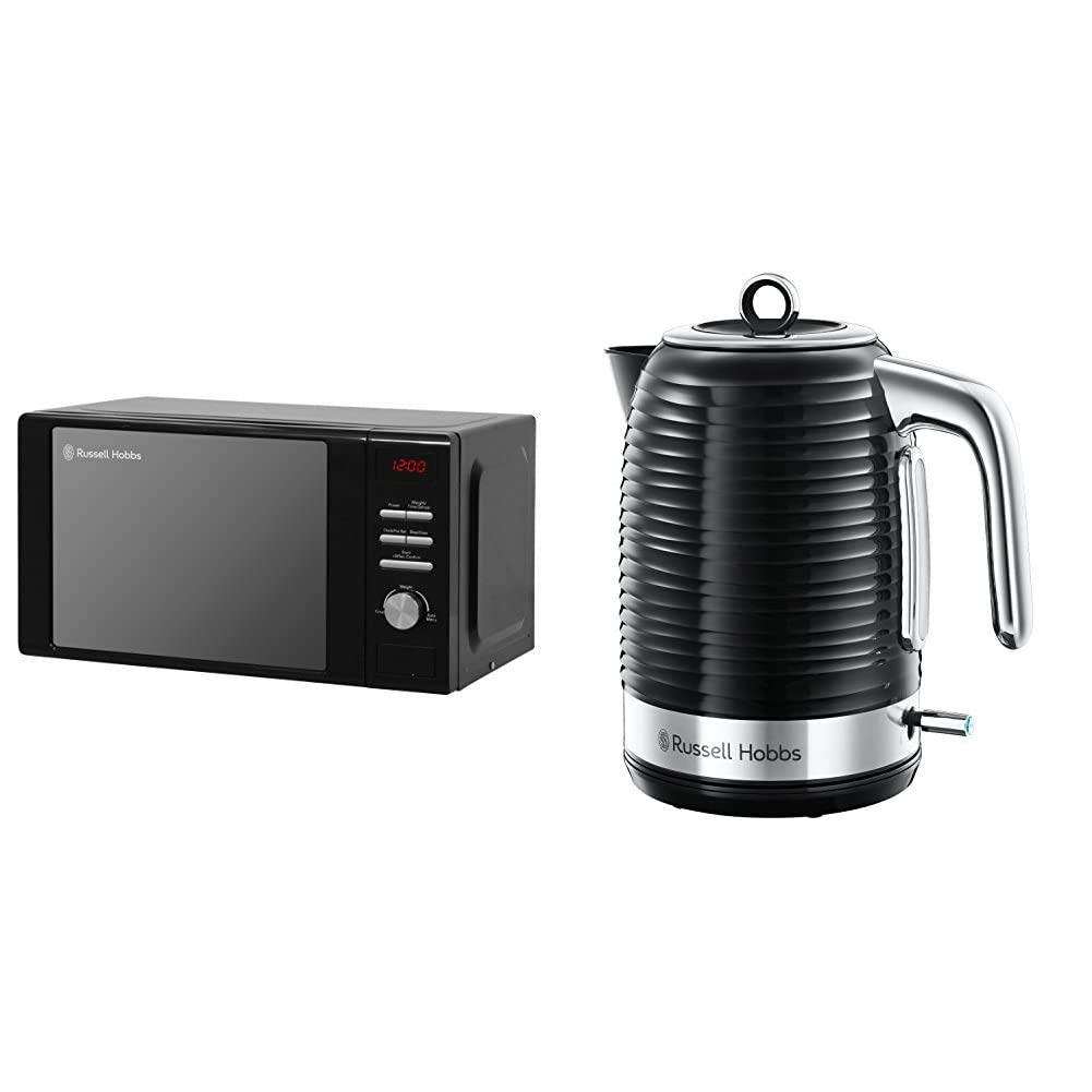 Buy Russell Hobbs RHM2064B Heritage Digital 800w Solo Microwave, 20