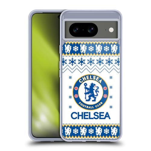 Regalo para fans de Google Pixel 8 funda Chelsea FC Navidad MagSafe