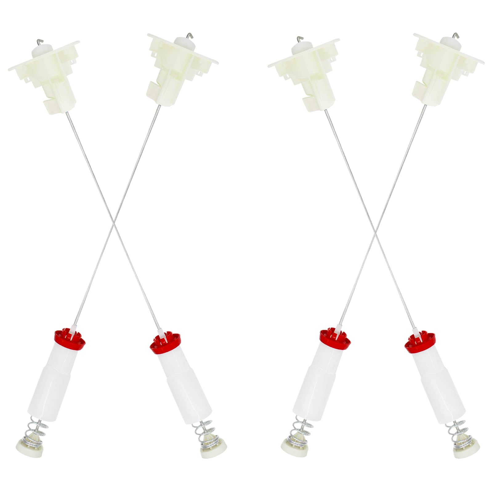 2024 Upgraded 420952P Washer Suspension Assemblybly Dbl Squash Replacement 426750P Compatible with Fisher/Paykel 4 suspension rods 2-Year Warranty