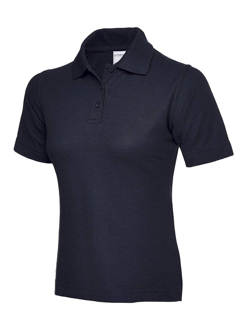 Uneek Clothing Women's Navy Uc115 - 2XL - 180Gsm Polo Shirt