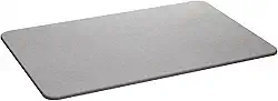 LYOR - Tapete de Pedra Diatomita para Banheiro Cinza 60cm x 39cm