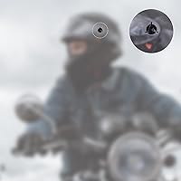 Vista 5 de AIEX Tornillos para casco de motocicleta, 6 piezas de tornillos para visera de casco de motocicleta, accesorios para casco (negro)