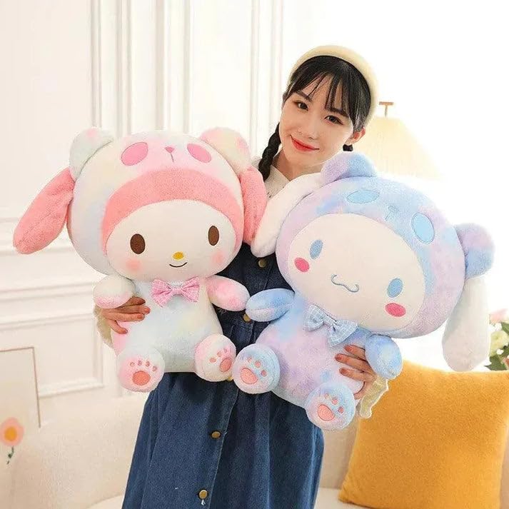 Image of Kuromi Soft Toy Soft Doll Toys for Kids 33 cm Huggable Saniro Kuromi and Friends Plush Cute Stuffed Animal Plushie Birthday Gifts for Girls Friends Girl Valentine Gift