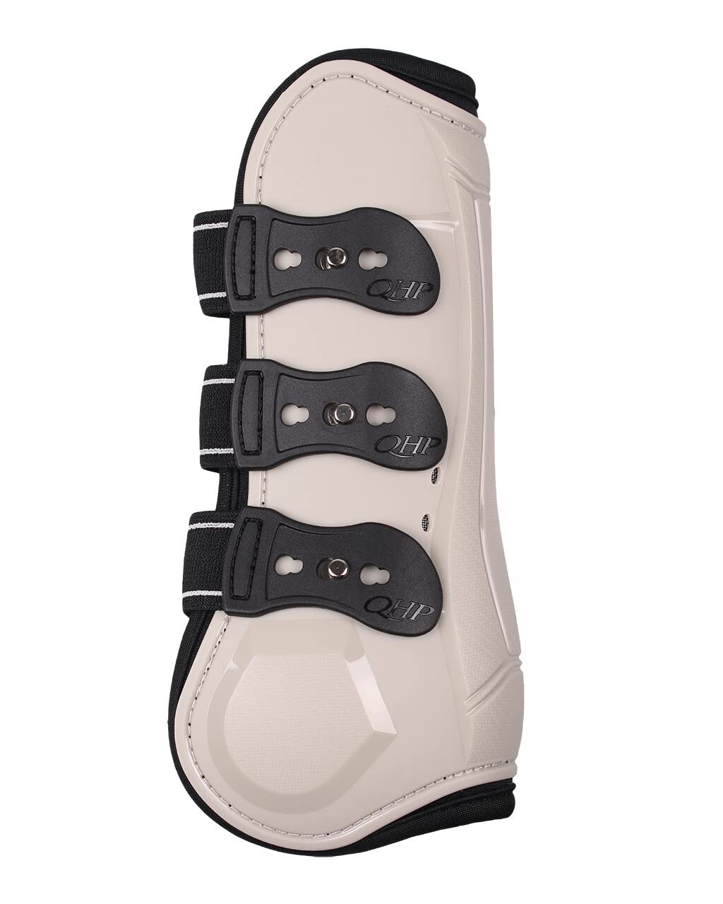 Guêtres poney QHP Champion beige en néoprène Airflow
