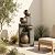 Bumilgar 53''H Water Fountain Outdoor Garden Fountain Large- 4 Tiered Cascading Bowls and Outdoor Fountains and Waterfalls with Lights for Garden, Patio, Backyard, Porch Home Art Decor