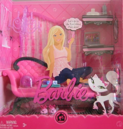 Barbie Pink Dream Sofa & More Doll or Doll House (2008)