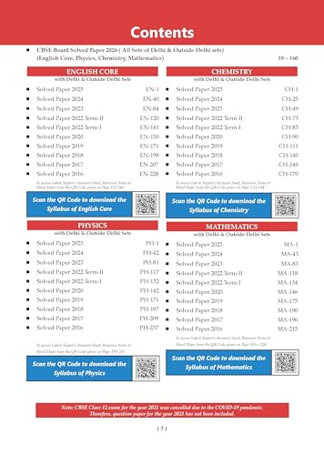 Image of Oswaal CBSE 10 Years' Solved Papers and Competency Focused Questions Chapter-wise Class 12 PCM (Set of 2)