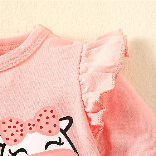 Image of Catpapa Newborn Baby Girl Romper Jumpsuit Bodysuit +Pants Shorts+Headband Outfit Set