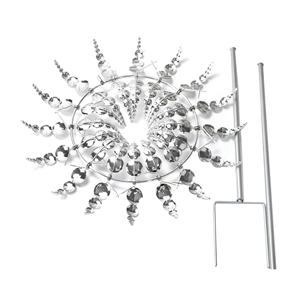 CTRLZS Wind Spinners Outdoor, Garden Spinners Metal 30cm, Wind Sculptures for Yard Decor