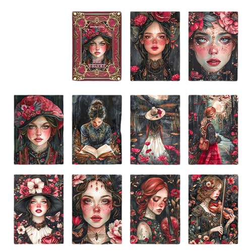 30ピースアンティークスクラップブッキングペーパー10x14cmクラフトジャーナルの背景装飾ノートブックフォトアルバムパッケージングクラフトステッカー