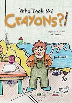 Paperback Who Took My Crayons Book