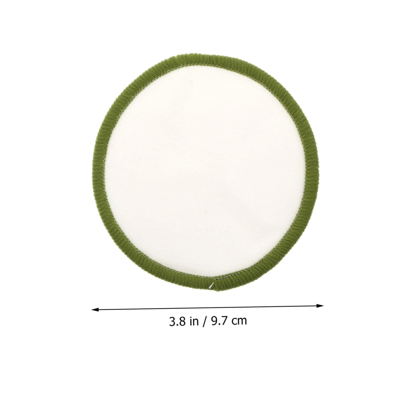 Dischetti Struccanti Riutilizzabili 18 Pezzi in Fibra di Bambù Verde | Kit Supporto e Borsa, per Viaggio e Campeggio, Lavabili, Delicati sulla Pelle del Viso