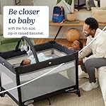Graco On The Go Zip Pack ‘n Play Playard, Folding Playpen with Bassinet, Portable Crib, Reeves - Image 3