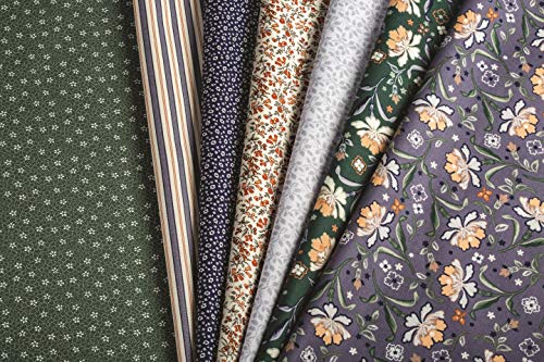 Connecting Threads Print Collection Precut Cotton Quilting Fabric Bundle 2.5" Strips (Blue Ridge Mountain) - Thumbnail 2