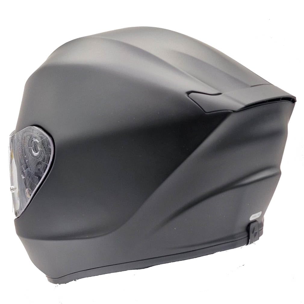 Scorpion Exo-391 Solid Negro Mate | Casco de Moto Integral Unisex Hombre y Mujer Homologado ECE 22.06