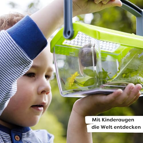 HABA Terra Kids Insektenbox – Naturforschung für Kinder ab 6 Jahren, robuste Beobachtungsstation aus Kunststoff mit Tragegriff und… – Ansicht 2