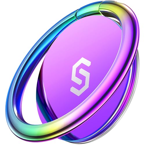 Syncwire スマホリング 携帯リング 薄型 [360°回転 ] 落下防止 指輪型 スタンド機能 ホールドリング フィンガーリング iPhone 17 Pro Max/ 16 / 15/ 14/ 13/ 12/ 11/ XS/X/XR Android各種他対応の商品画像（Amazon）