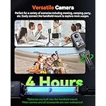 Vantrue E360 ACE 5.2K 360° Panoramic WiFi Dash Cam, Handheld Action Camera, STARVIS 2, HDR, IR Night Vision, Front Rear Inside Dashcam, Voice Control, GPS, 24/7 Parking Mode, Support LTE & 512GB Max - Image 5