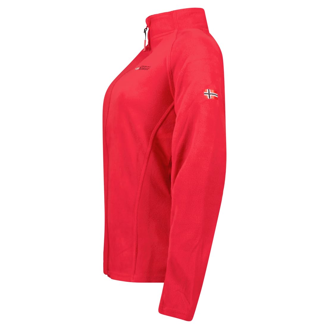 Geographical Norway Tug Lady Fz - Polaire Fine Femme Chaude Fermeture Zip - Veste Automne Hiver Printemps Chaud Femmes - Longues Manches Vetement Pull Fourrure Doux Confort