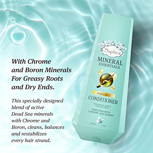 Mineral Essentials Rebalance Conditioner For Greasy Roots And Dry Ends, Helps Condition, Soften, And Stabilize Every Hair Strand, 34 Ounce #TOP1