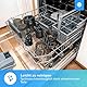 Silvergear® Entsafter | für Obst- und Gemüsesäfte | Saftpresse Elektrisch Leistungsstarker Motor mit 60 RPM | 103 mm Öffnung | 2x 450 ml Auffangbehälter | BPA Frei | Slow Juicer 250 W | Schwarz