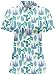 PAGYMO Funny Cactus Golf Shirts for Women Print Crazy Hawaiian Polo Shirt, Medium, Aop-wpol-66102