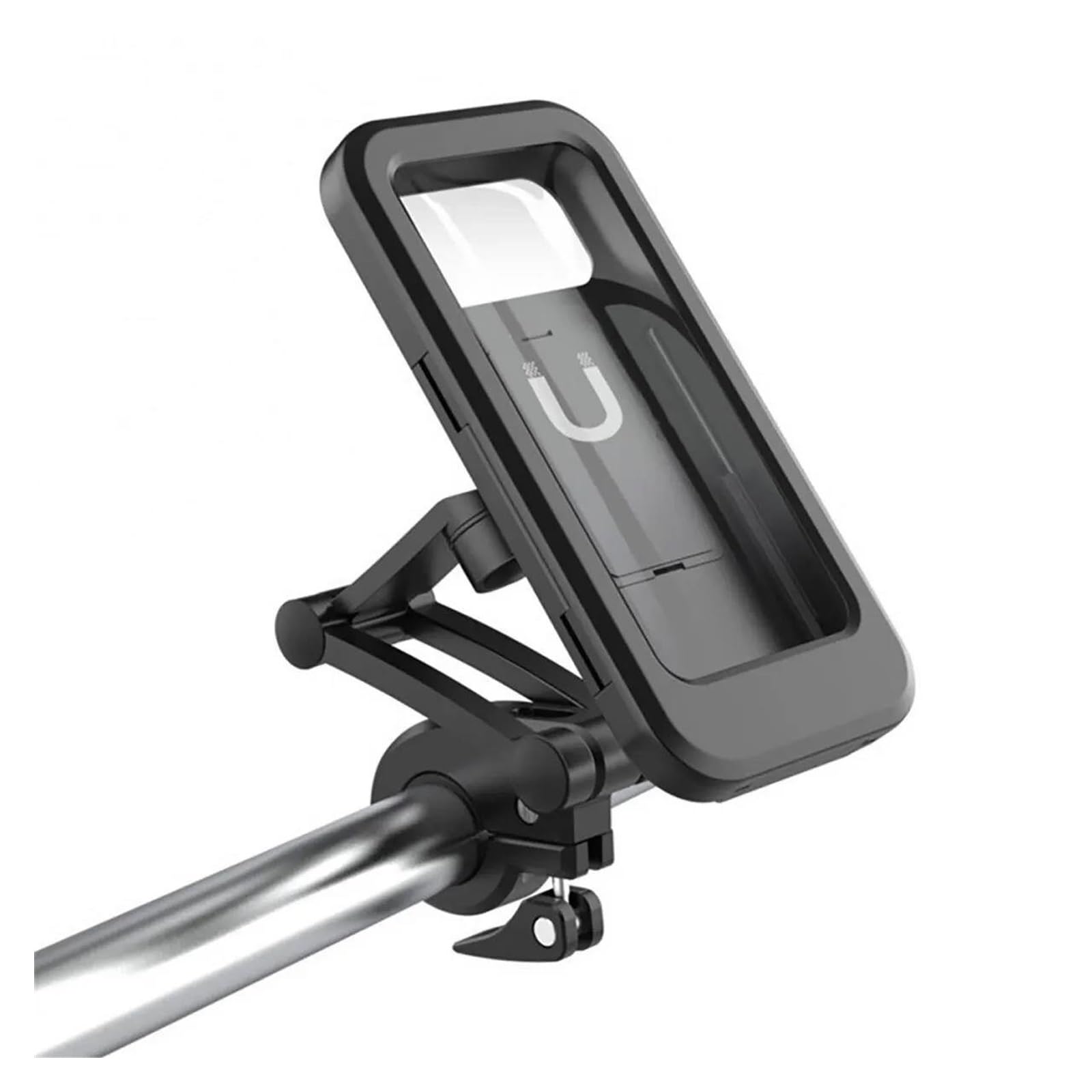 Porta Cellulare Per Bici E Moto PLUS 15 - Staffa GPS Girevole 360° In Alluminio - 5