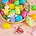 JOYIN 24 Pcs Easter Eggs Filled with Finger Puppets, Prefilled Egg with Cartoon Animal Puppets for Kids Easter Hunt, Basket Stuffers Fillers, Party Favors and Classroom Prize Supplies