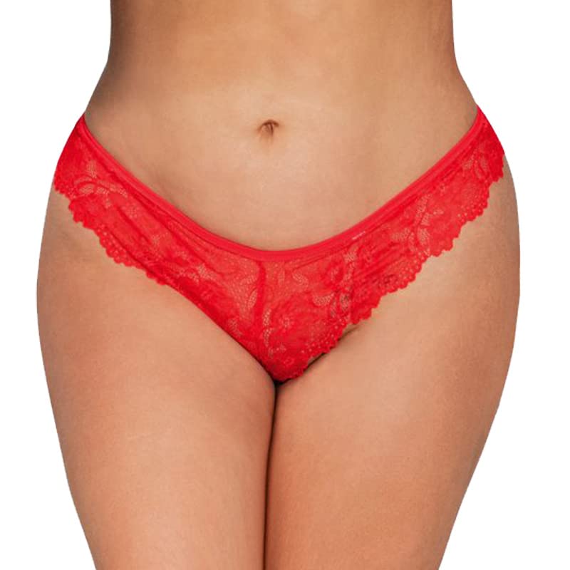 Bold Nazar.Com Presents XL Signature Lace Thong-picture-12