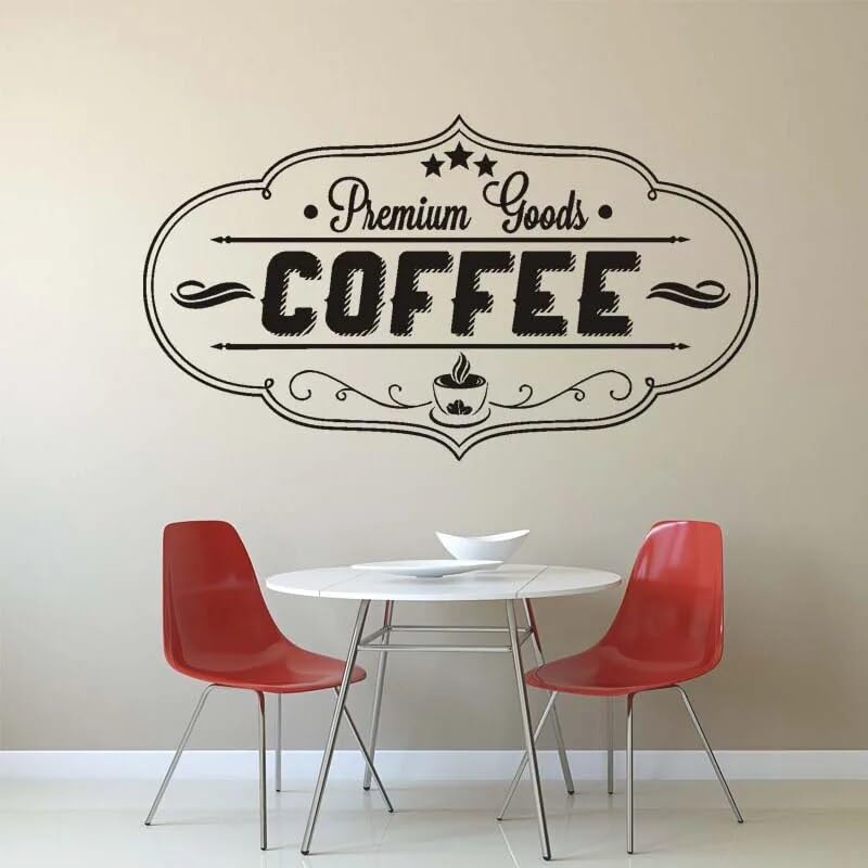 GADGETS WRAP Wall Decal Vinyl Sticker Coffee Shop Sign Premium Goods for Office Home Wall Decoration