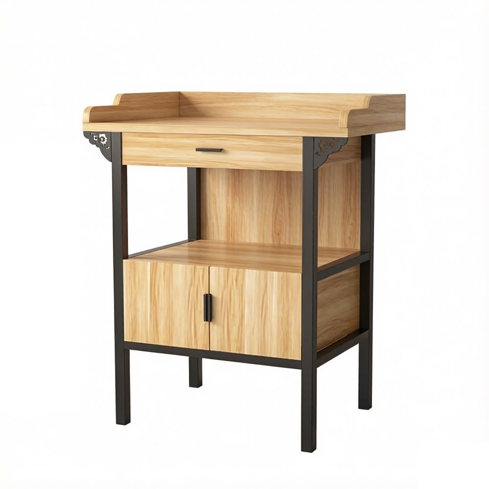 Cenz-888 buddha statue display table Minimalist Altar Table Wooden