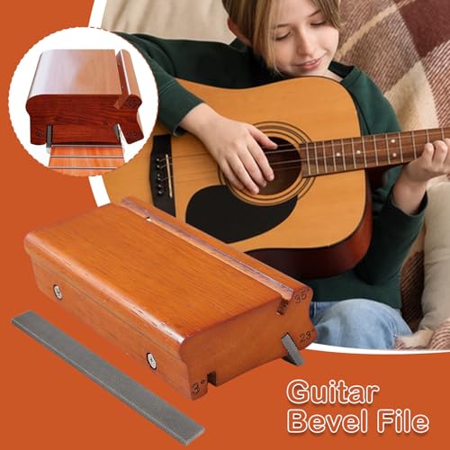 Lime de ponçage chanfreinée avec angles réglables pour violon et basse - 2