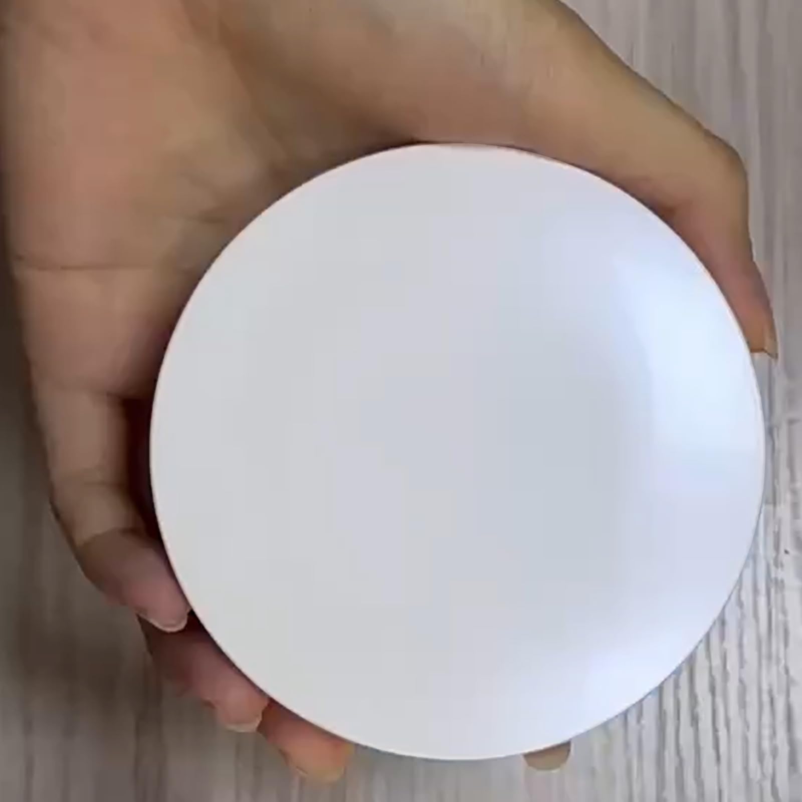 Mirrour - Cámara recargable para protección solar, 2 aumentos, espejo de maquillaje compacto para mujer, bolsillo de doble cara para protección de la piel