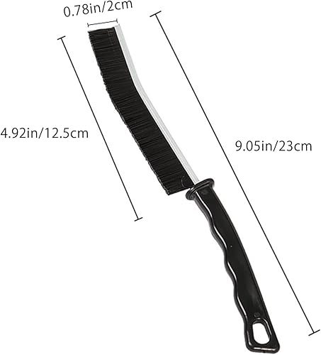 Miniatura 5 de Cepillo de limpieza de hendiduras 5 piezas, herramienta de limpieza de grietas, 5 colores para limpiar los rincones muertos del baño, cepillo