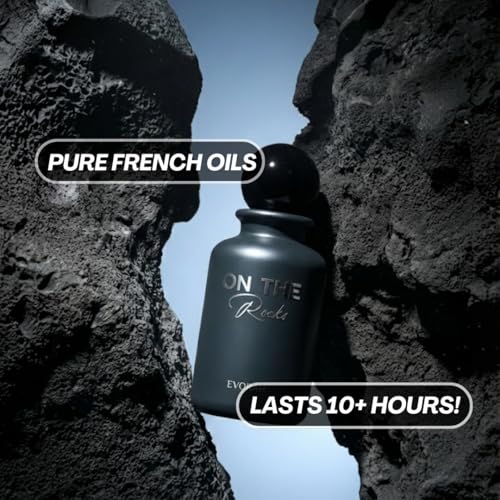 Image of House Of Evorah On The Rocks Eau De Parfum (25 ml) - Citrus & Black Woody Evening Scent | Perfume For Man | Perfume For Men
