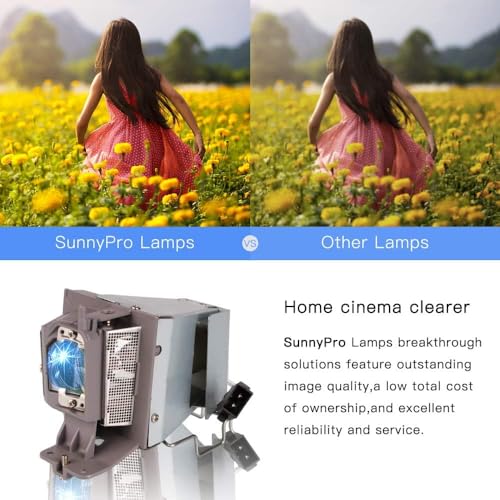 Lámpara de reemplazo para proyector Optoma GT1080 y HD29 miniatura 4