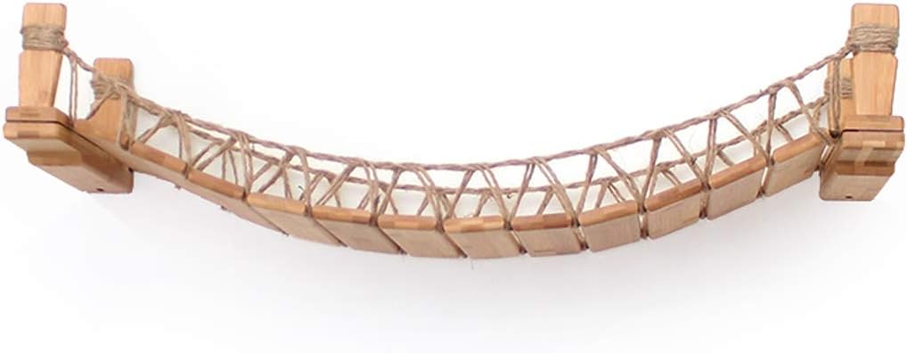 CatastrophiCreations Cat Bridge Wall-Mounted Play and Lounge Toy Cat Tree Tower Alternative for Pets