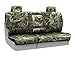 Coverking Front 60/40 Bench Custom Fit Seat Cover for Select GMC Sonoma Models - Neosupreme Camo Real Tree (Max-1 Solid)