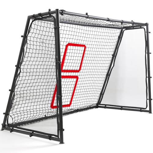 Soccer Goals - Super Durable Soccer Goal Regulation Sizes, Deep Net, Moveable & Weather Resistant