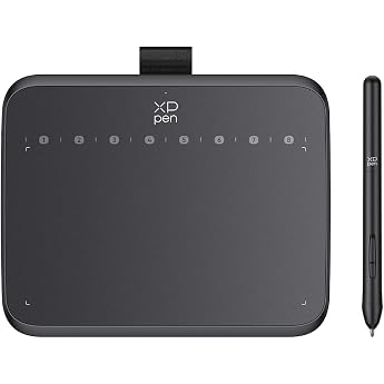 XP-Pen 6-inch Graphic Tablet with Tilt Detection, No-Charge Pen, 8 Shortcut Keys, Dedicated for osu!, Compatible with Windows